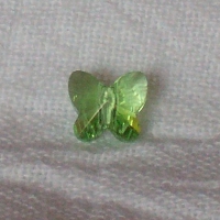 Image: Peridot (Birthstone, August) Butterfly